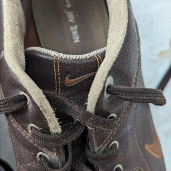 Nike Air Zoom Revive Golf Shoes Mens size 9  Brown Leather - Picture 5 of 13